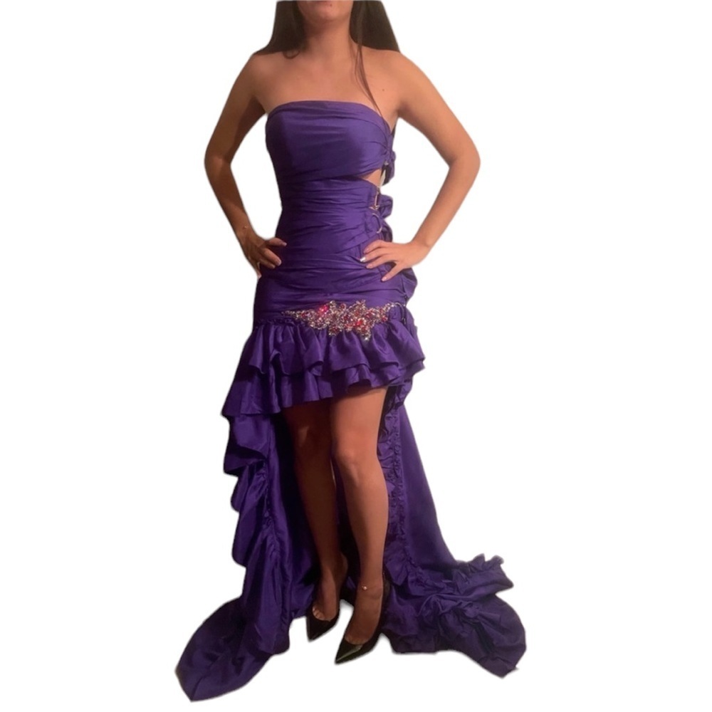 Jovani Dress 2 Piece Purple